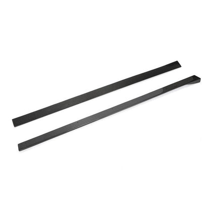 Side Skirt Extensions V2 (for F87, Carbon) for BMW 2 Series F22/F23 2014-2021 - image 1