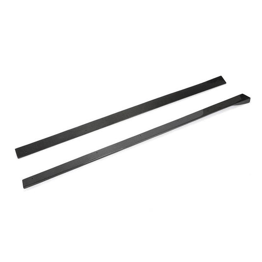 Side Skirt Extensions V2 (for F87, Carbon) for BMW 2 Series F22/F23 2014-2021 - image 1