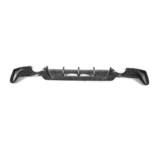 Rear Bumper Diffuser Carbon Fiber V4 (M-Sport) for BMW 4 series F-32 2012-2020 - image 1