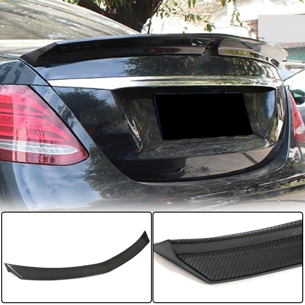 Spoiler V2 (Carbon) for Mercedes E-class W213 2016-2023 - image 1