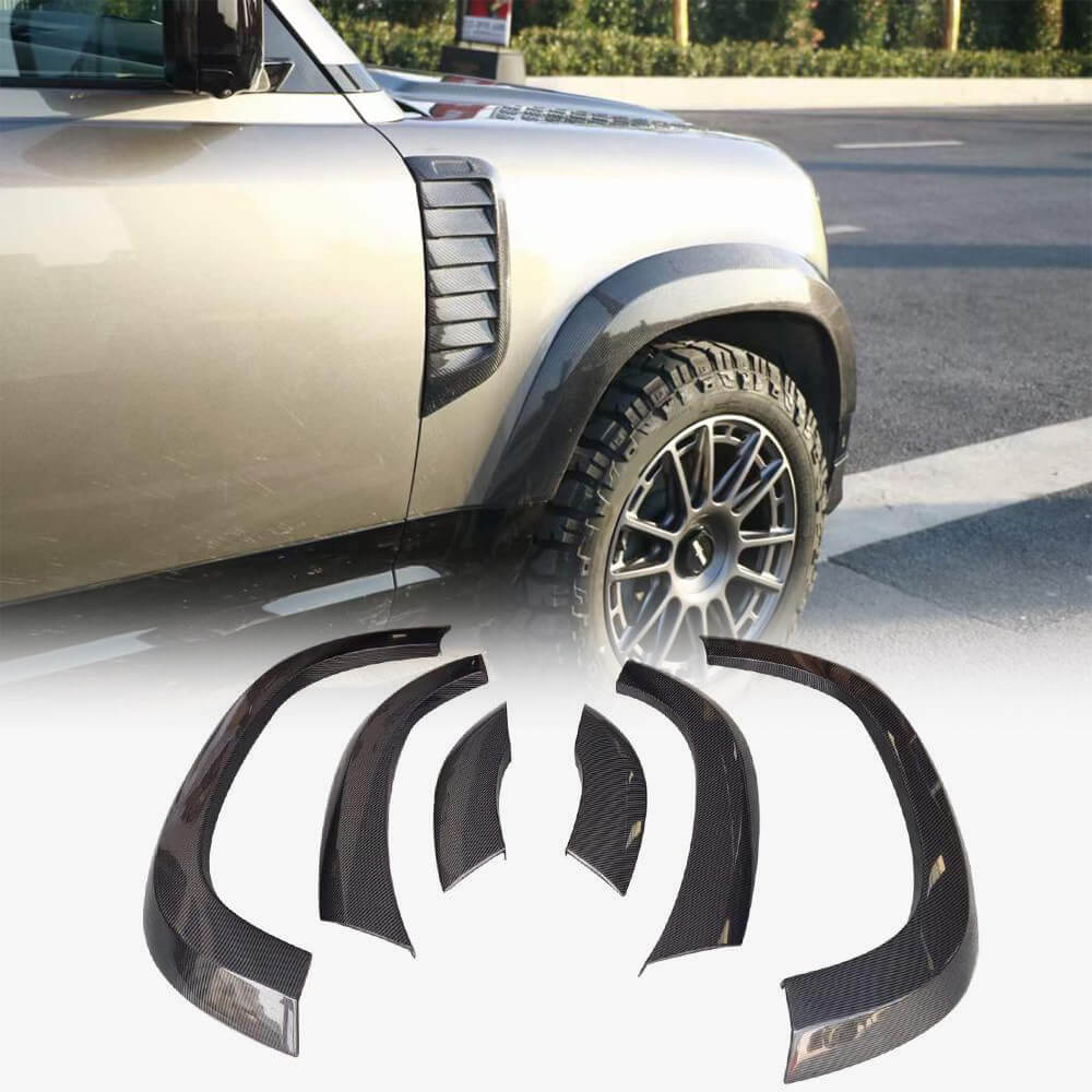 Fender Flares (Carbon) for Land Rover Defender 2019- - image 1