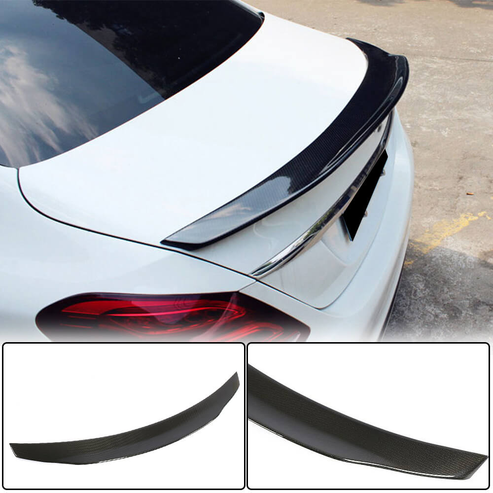Spoiler SD V6 (Carbon) for Mercedes C-class W204 2007-2015 - image 1