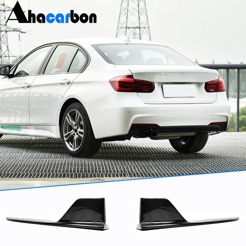 Rear Bumper Splitters Carbon Fiber (for M-Sport) for BMW 3 series F-30/31/34 2012-2019 - image 1