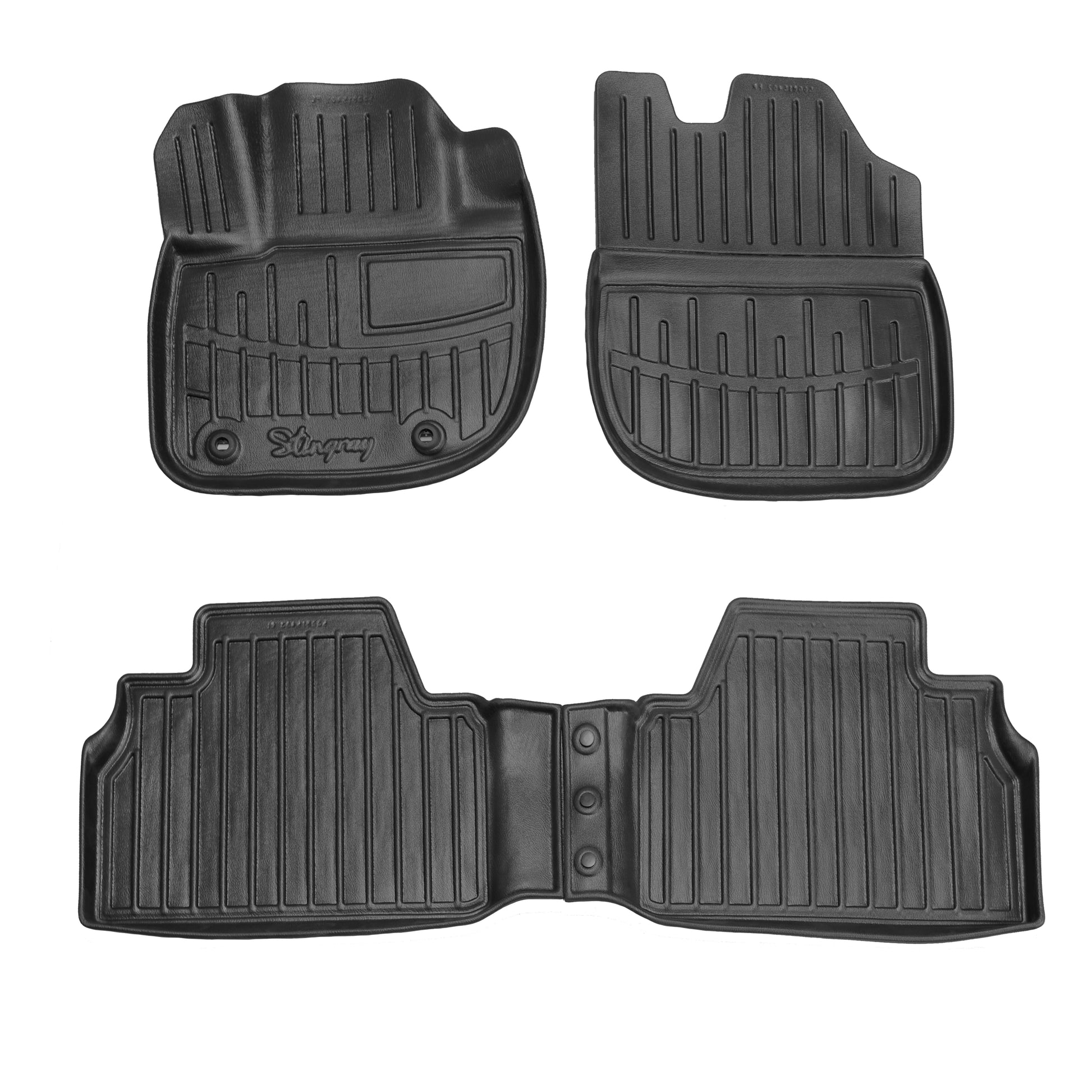 Stingray 3D Rubber Floor Mats (4 pcs) for Honda eNP2 - image 1