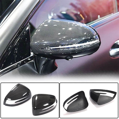 Mirror Covers (Dry Carbon) for Mercedes SLK R172 2011-2016 - image 1