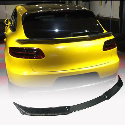 Lower spoiler (2014-2021, Carbon) for Porsche Macan 2014-2024 - image 1
