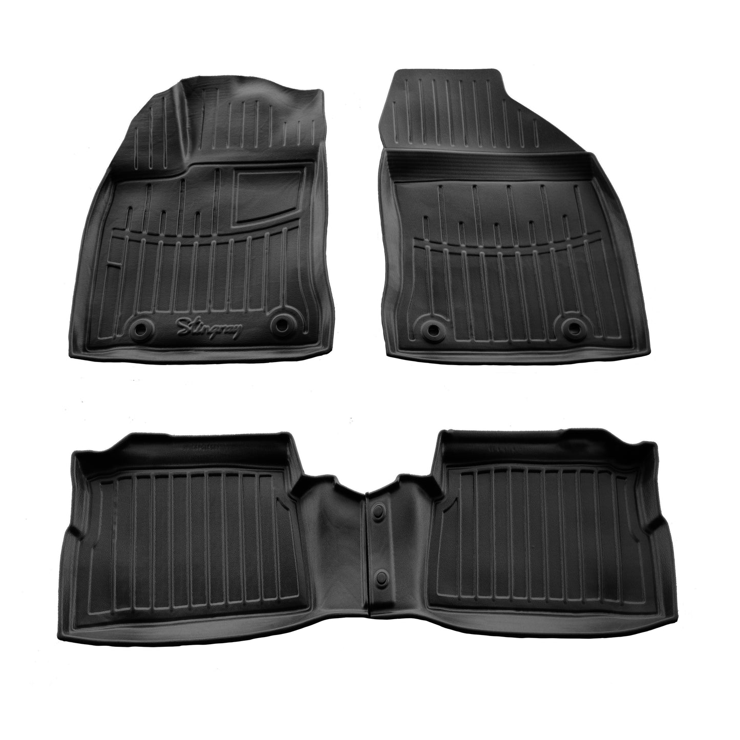 Stingray 3D Rubber Floor Mats (4 pcs) for Lexus CT200H 2011-2022 - image 1