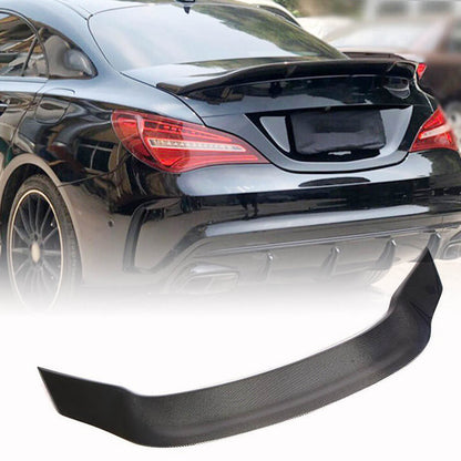 Spoiler V4 (SD, Carbon) for Mercedes CLA C117 2013-2019 - image 1