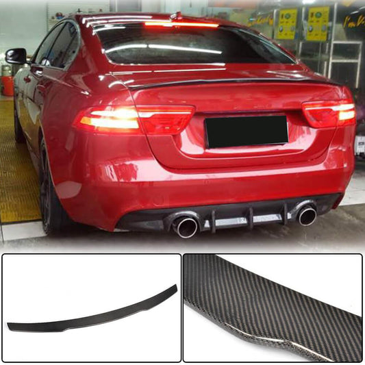 Spoiler (2015-2019, Carbon) for Jaguar XE 2015- - image 1