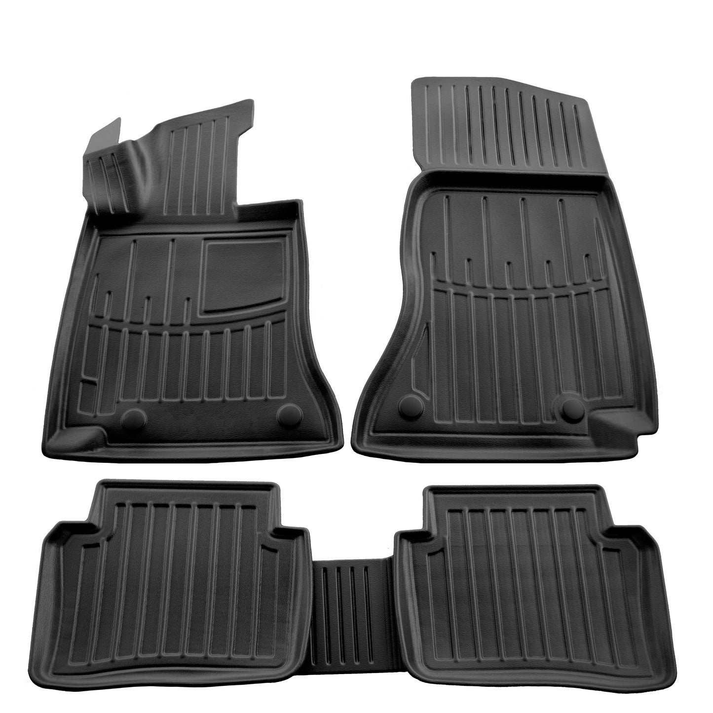 Rubber Floor Mats Stingray 3D (5 pcs) for Mercedes C-class W206 2022- - image 1