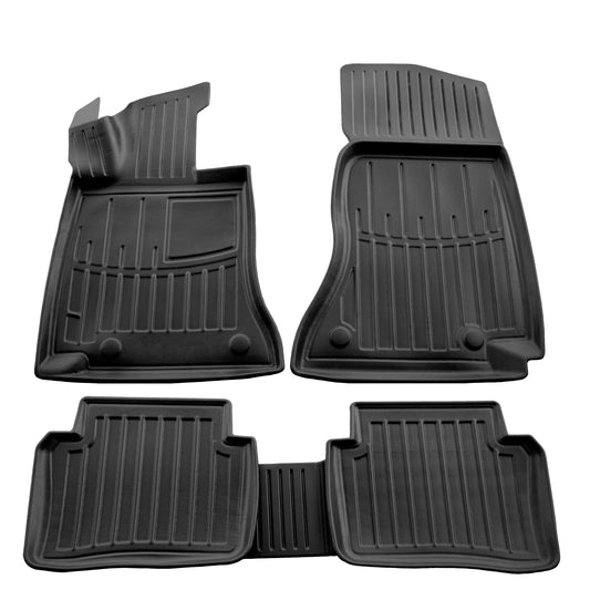 Rubber Floor Mats Stingray 3D (5 pcs) for Mercedes C-class W206 2022- - image 1