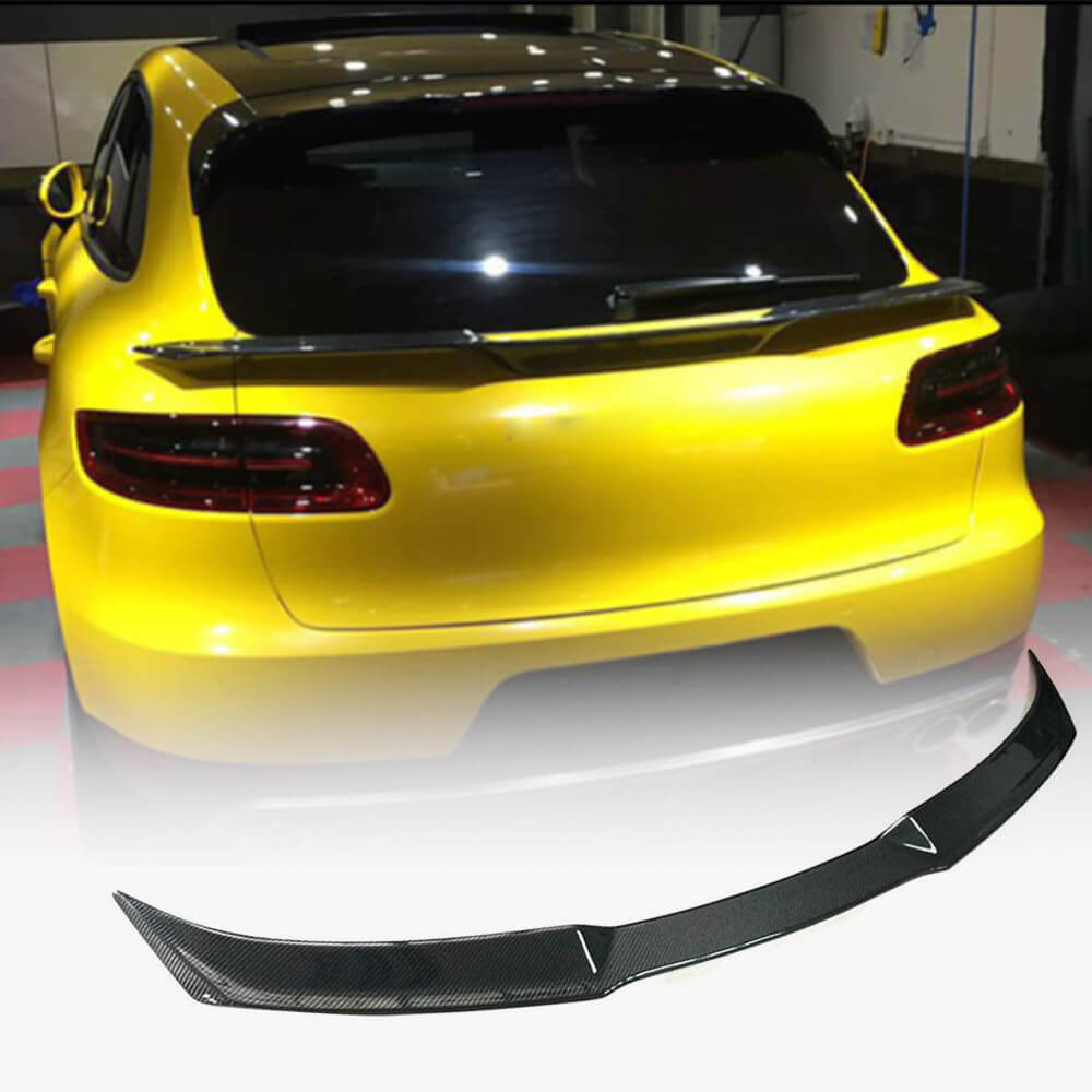 Lower Spoiler (2014-2021, Carbon) for Porsche Macan 2014-2024 - image 1
