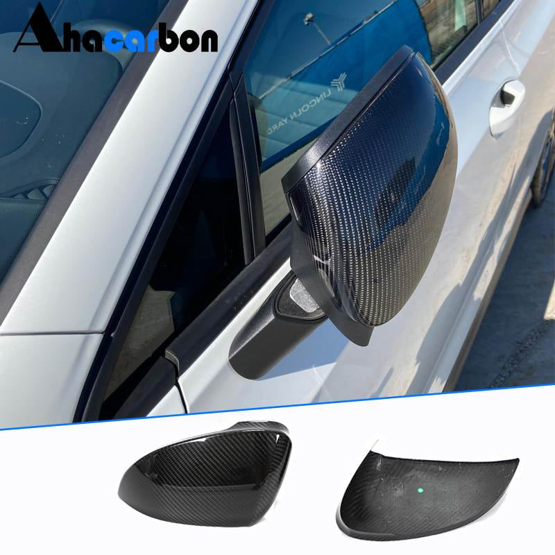 Mirror Covers (Carbon) for Volkswagen Golf 8 2019- - image 1