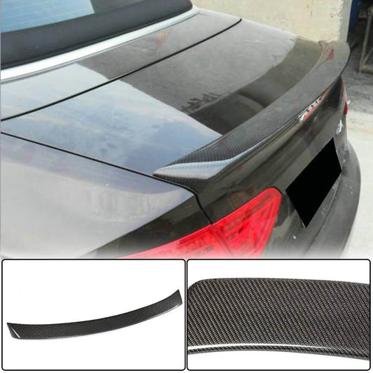 Spoiler V1 (Cabriolet, Carbon) for Audi A5 2007-2015 - image 1