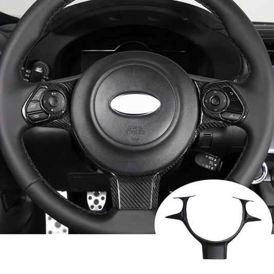 Steering Wheel Trim V2 (Carbon) for Subaru BRZ 2012-2021 - image 1