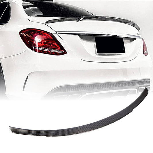 Spoiler V9 (for SD 2015-2019, Carbon) for Mercedes C-class W205 2014-2021 - image 1