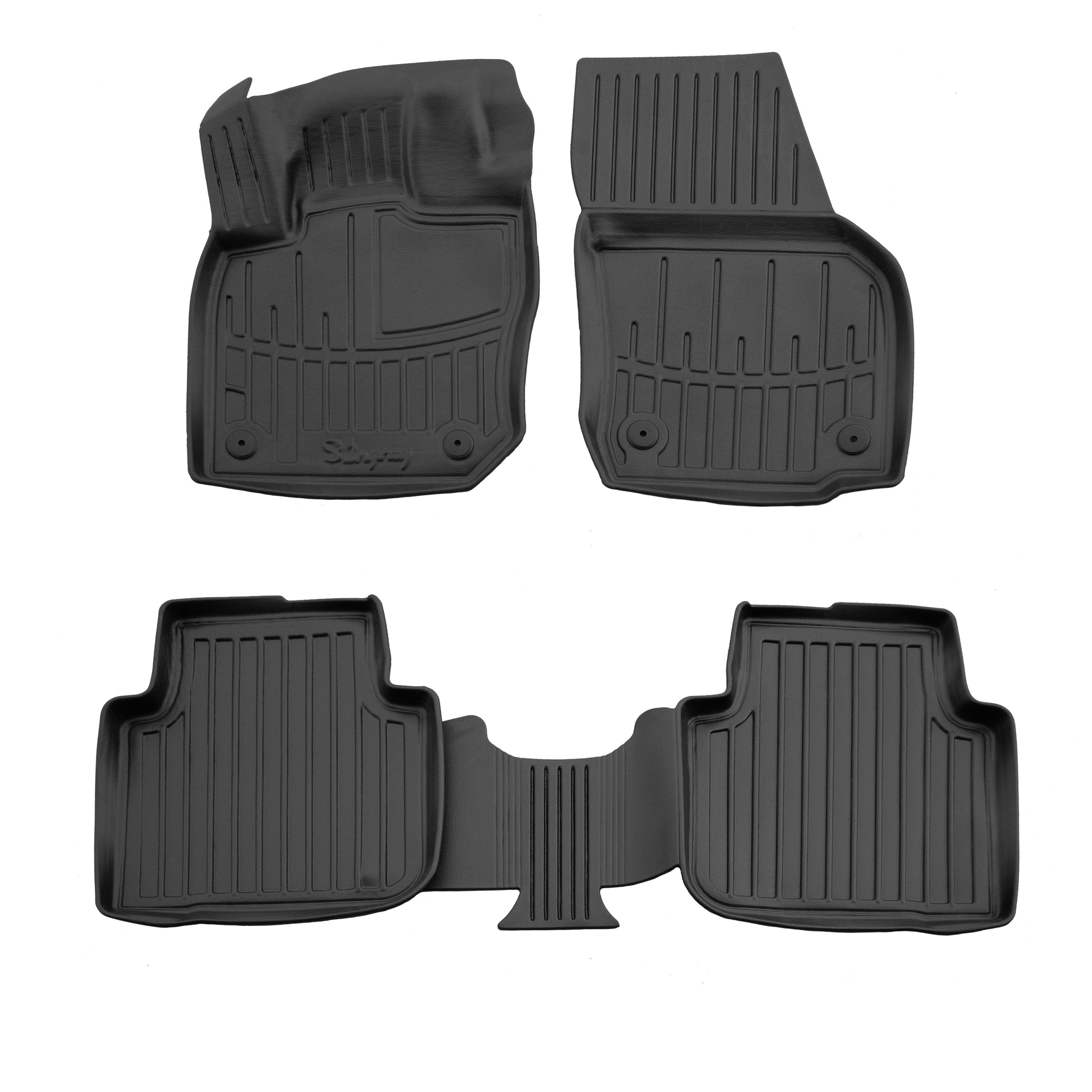Stingray 3D Rubber Floor Mats (4 pcs) for Skoda Kodiaq 2023- - image 1