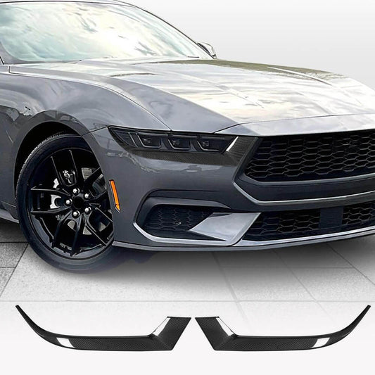 Covers for fog lights (Carbon) for Ford Mustang 2024- gg. - image 1