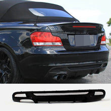 Rear Bumper Diffuser Glossy Black FRP V3 (for E82/E88 M Sport) for BMW 1 series E81/82/87/88 2004-2011 - image 1