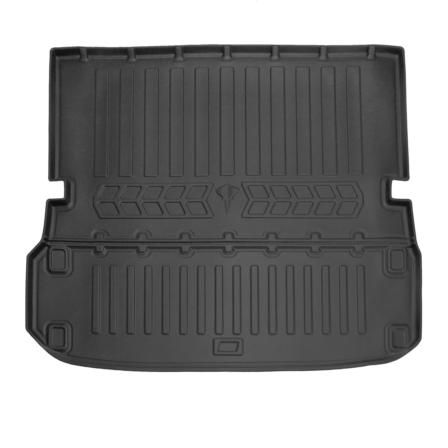 Stingray 3D trunk mat (5 seats in a 7-seater car) for Nissan Pathfinder R52 2012-2021 - image 1