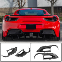 Covers for rear lights (2015-2017, Carbon) for Ferrari 488 GTB - image 1