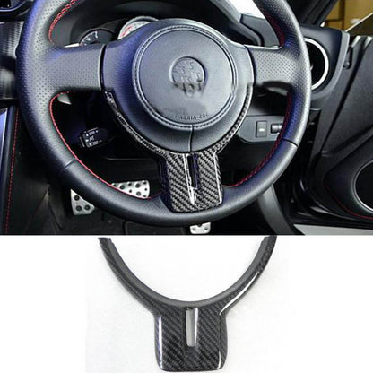 Steering Wheel Trim V1 (Carbon) for Subaru BRZ 2012-2021 - image 1