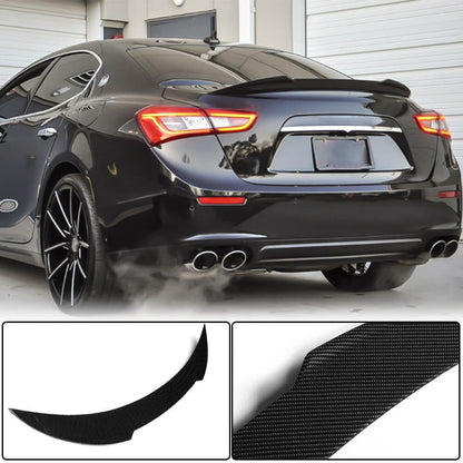 Spoiler V3 (Carbon) for Maserati Ghibli 2013-2023 - image 1