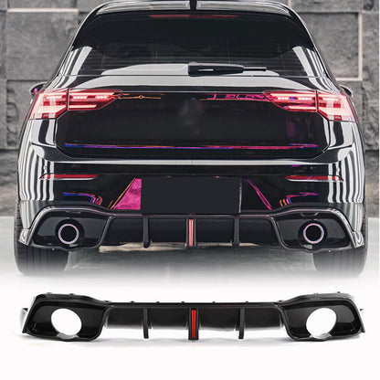 Rear bumper diffuser (for GTI HB, Carbon) for Volkswagen Golf 8 - image 1