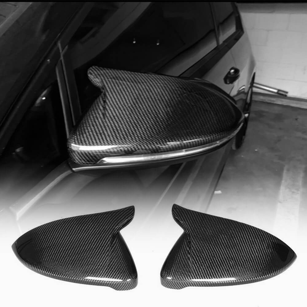 Mirror Covers V1 (Carbon) for Volkswagen Golf 7/E-Golf 2012-2020 - image 1