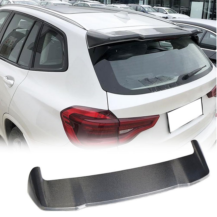 Rear Roof Spoiler Carbon Fiber V1 for BMW X3 G01 2018- - image 1