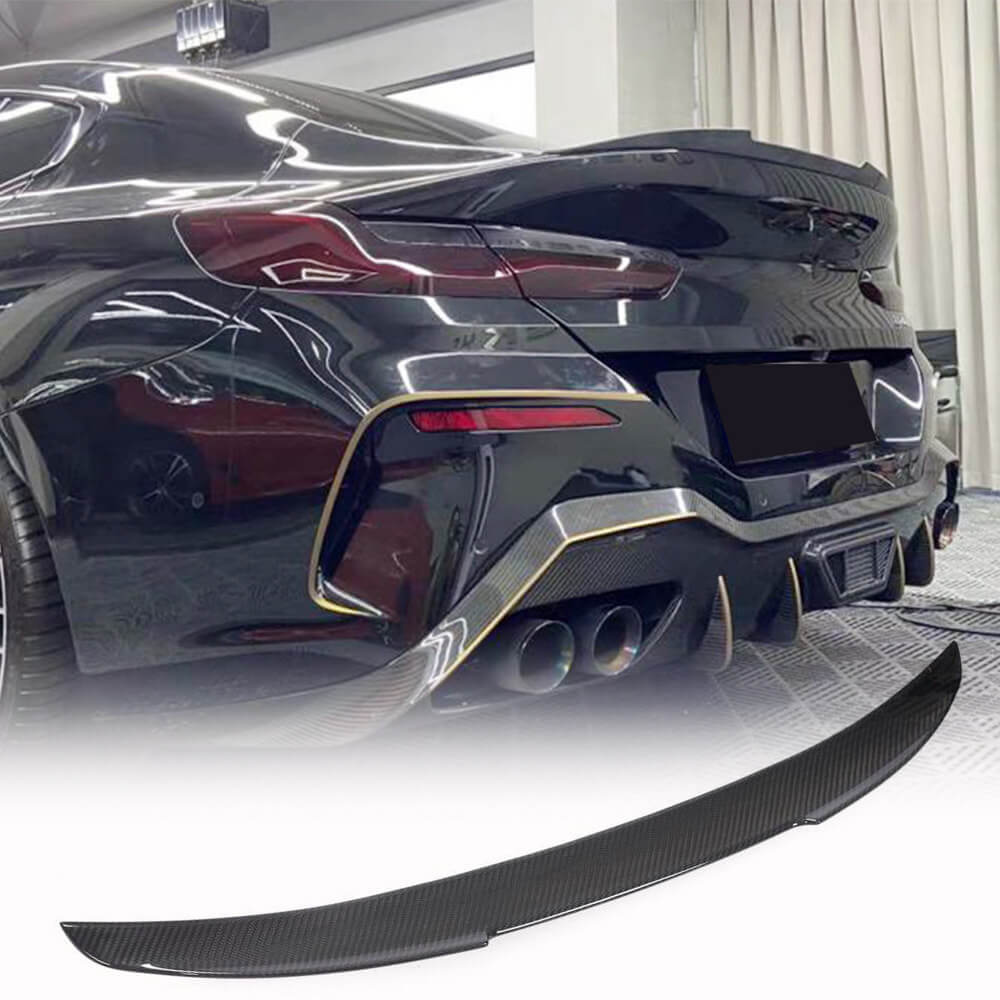 Trunk lid spoiler Dry Carbon V3 (for G16) for BMW 8 series G14/G15/G16 - image 1