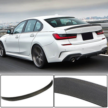 Rear Trunk Spoiler Carbon Fiber V12 (SD) for BMW 3 series G20/21 2018- - image 1