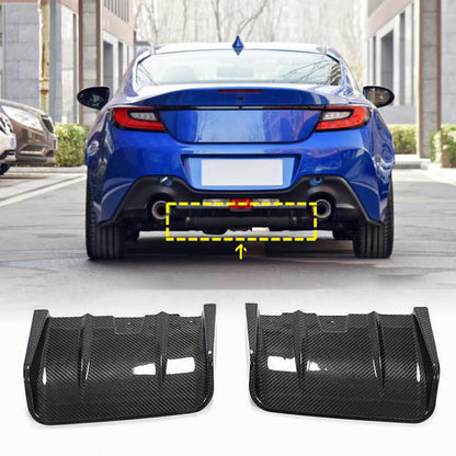 Rear bumper diffuser V1 (2021-2023, Carbon) for Subaru BRZ 2021- - image 1