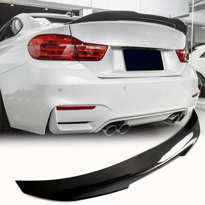 Rear Trunk Spoiler Dry Carbon Fiber V11 (for F82) for BMW 4 series F-32 2012-2020 - image 1