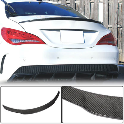 Spoiler V5 (SD, Carbon) for Mercedes CLA C117 2013-2019 - image 1