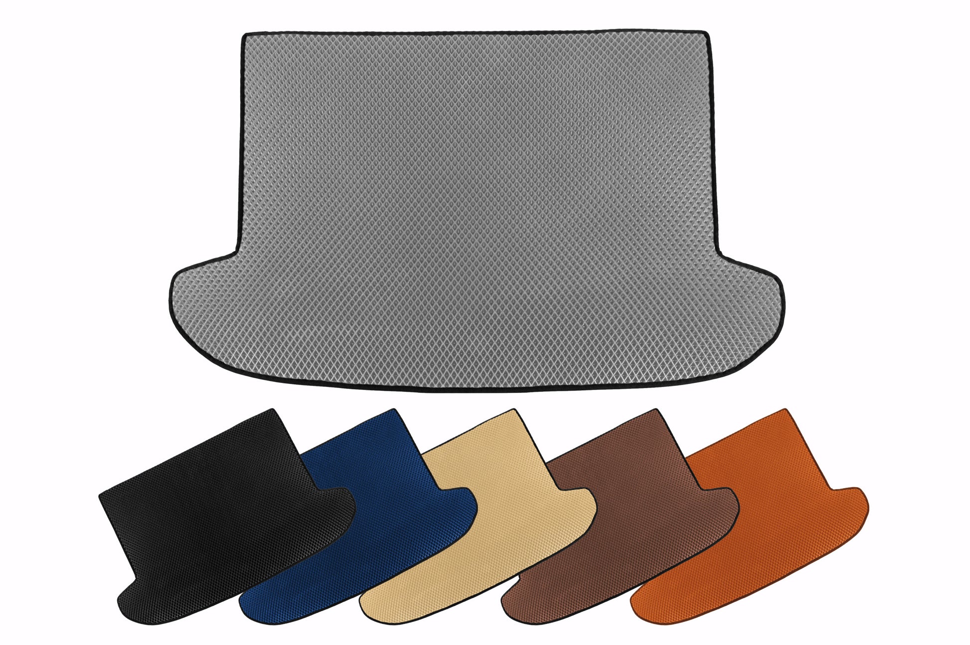 EVA Trunk Mat (with Subwoofer, gray) for Mitsubishi Outlander 2006-2012 - image 1