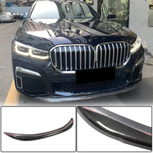 Front Bumper Lip V1 for M-Sport 2019-2022 Carbon for BMW 7 Series G11/G12 2015-2022 - image 1