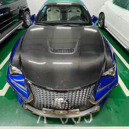 Hood (for GS F 2015-2020, Carbon) for Lexus GS 2011-2020 - image 1