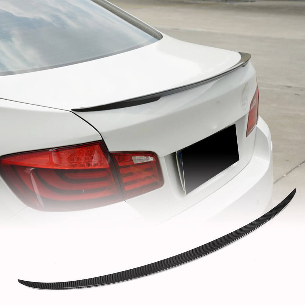 Rear Trunk Spoiler Carbon Fiber V9 (SD) for BMW 5 series F-10/11/07 2010-2016 - image 1
