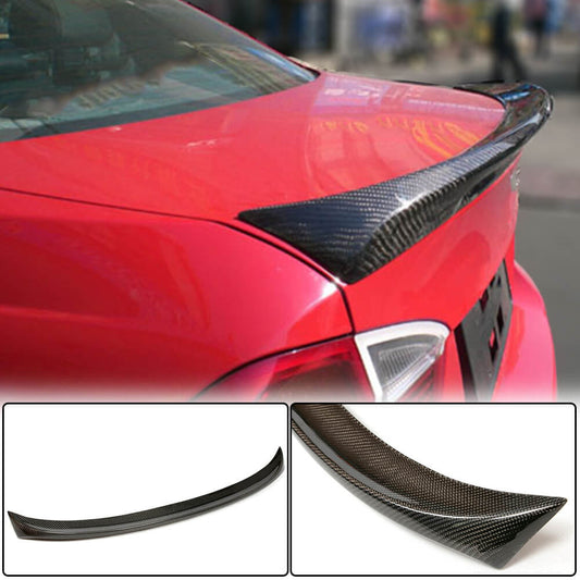 Rear Trunk Spoiler Carbon Fiber V2 (SD) for BMW 3 series E-90/91/92/93 2005-2011 - image 1