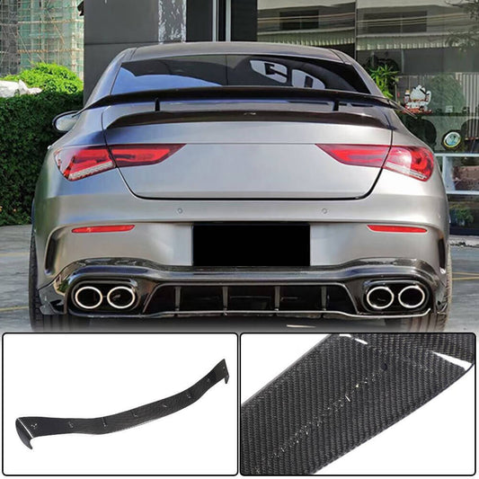 Rear Bumper Diffuser for AMG-Line SD 2019-2022, Carbon for Mercedes CLA C118 2019- - image 1