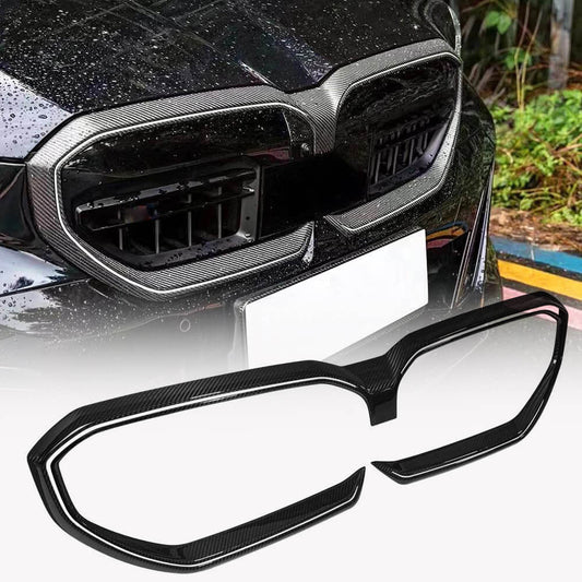 Kidney Grilles (Carbon) for BMW 5/i5 Series G60/G60E/G61 2023- - image 1