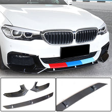 Front Bumper Lip V5 for M-Sport 2017-2020 Carbon for BMW 5 Series G30/G31 2017-2023 - image 1