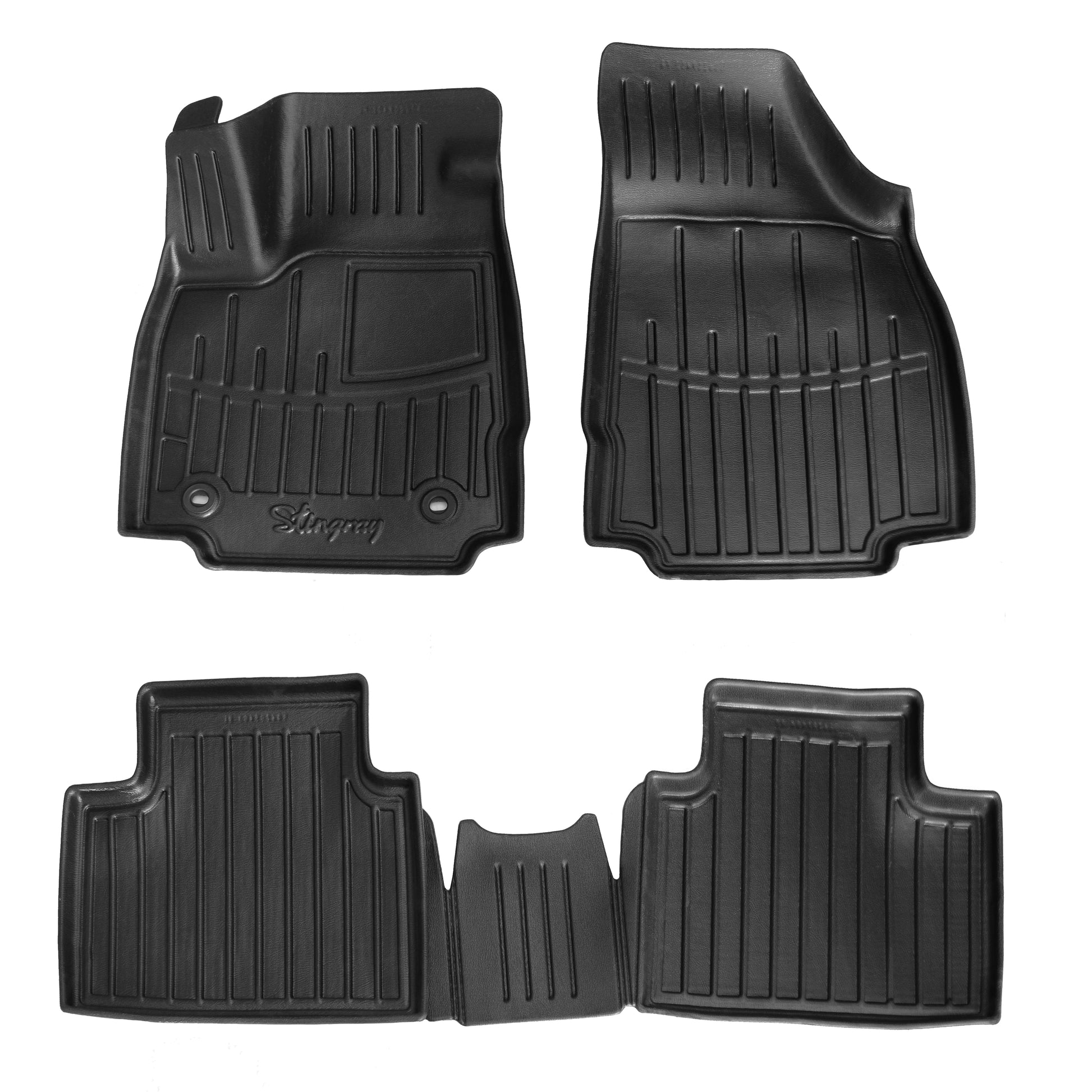 Stingray 3D Rubber Floor Mats (4 pcs) for MG 3 2011-2024 - image 1