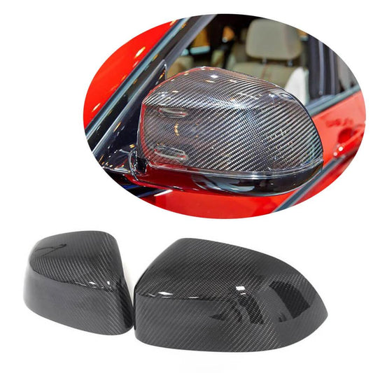 Mirror Covers Pair Carbon Fiber (2014-2018) for BMW X3 F-25 2011-2018 - image 1