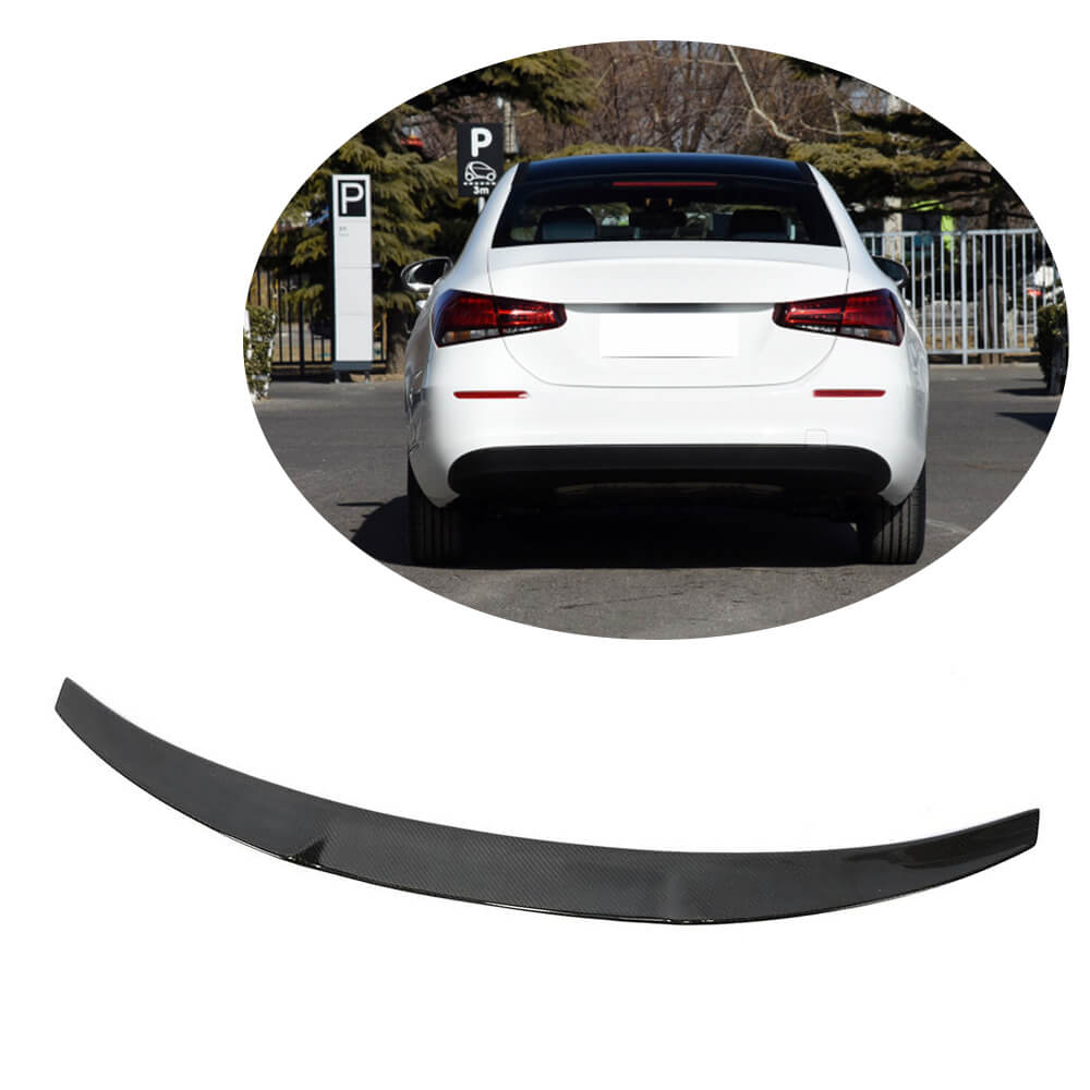 Spoiler V5 (for SD, Carbon) for Mercedes A-сlass W177 2018- - image 1