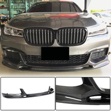 Front Bumper Lip V1 for M-Sport 2016-2019 Carbon for BMW 7 Series G11/G12 2015-2022 - image 1