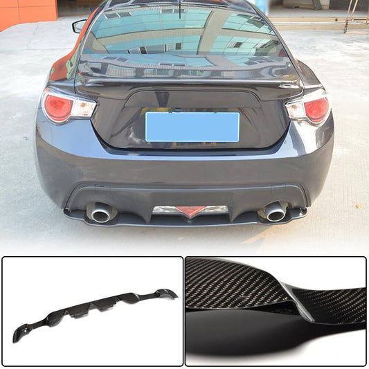Rear Bumper Diffuser V2 (Carbon) for Subaru BRZ 2012-2021 - image 1