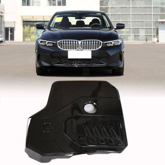 Front Engine Bonnet Hood Cover Dry Carbon Fiber (2021-2023) for BMW 6 series G32 2017- - image 1