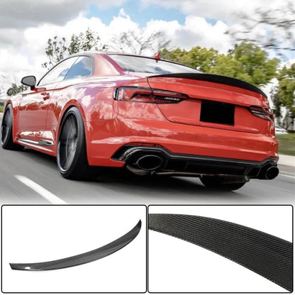 Spoiler V5 (for coupe, Carbon) for Audi A5 2016-2025 - image 1